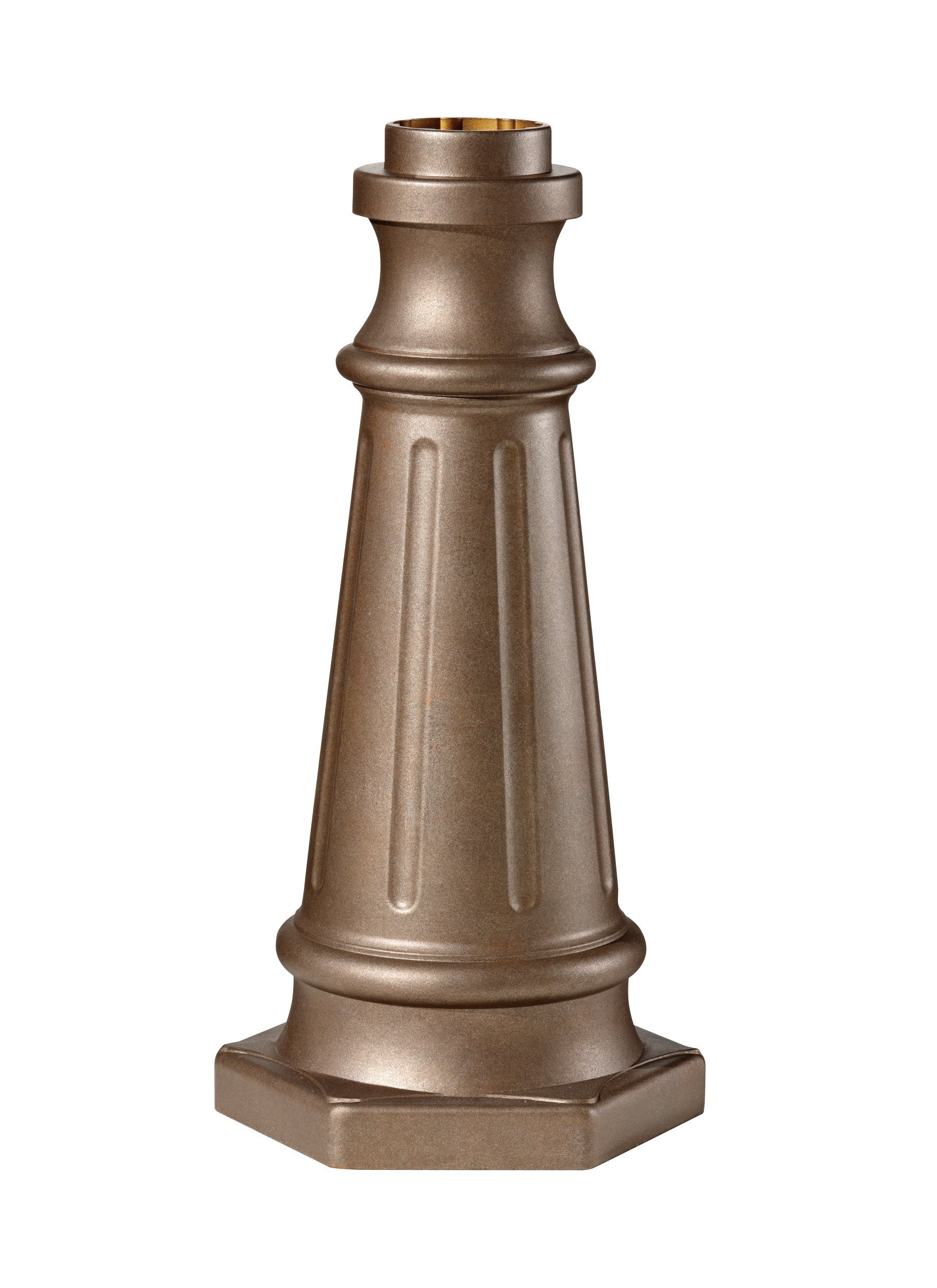 Outdoor Post Base Corinthian Bronze Outdoor Post Base Outdoor Feiss 