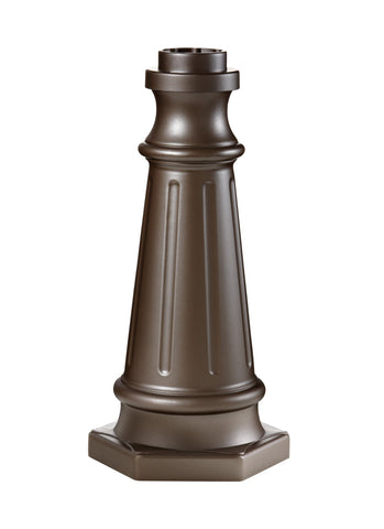 Outdoor Post Base Oil Rubbed Bronze Outdoor Post Base Outdoor Feiss 