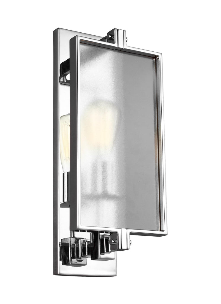 Dailey Chrome 1-Light Wall Sconce Wall Feiss 
