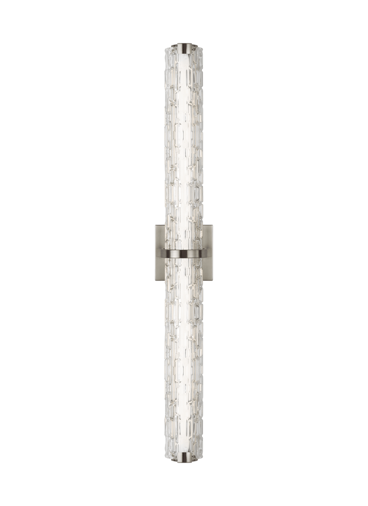 Cutler Satin Nickel 36" LED Vanity Wall Feiss 
