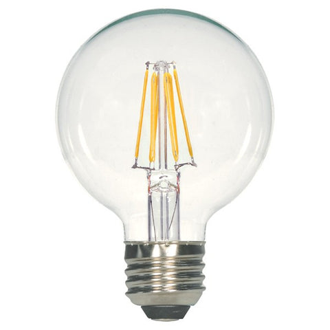 LED Filament G25 Dimmable Globe Bulb
