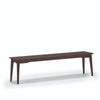 Currant Long Bench, Black Walnut Furniture Greenington 
