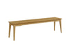 Currant Long Bench, Caramelized Furniture Greenington 