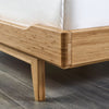 Currant Queen Platform Bed, Caramelized Furniture Greenington 