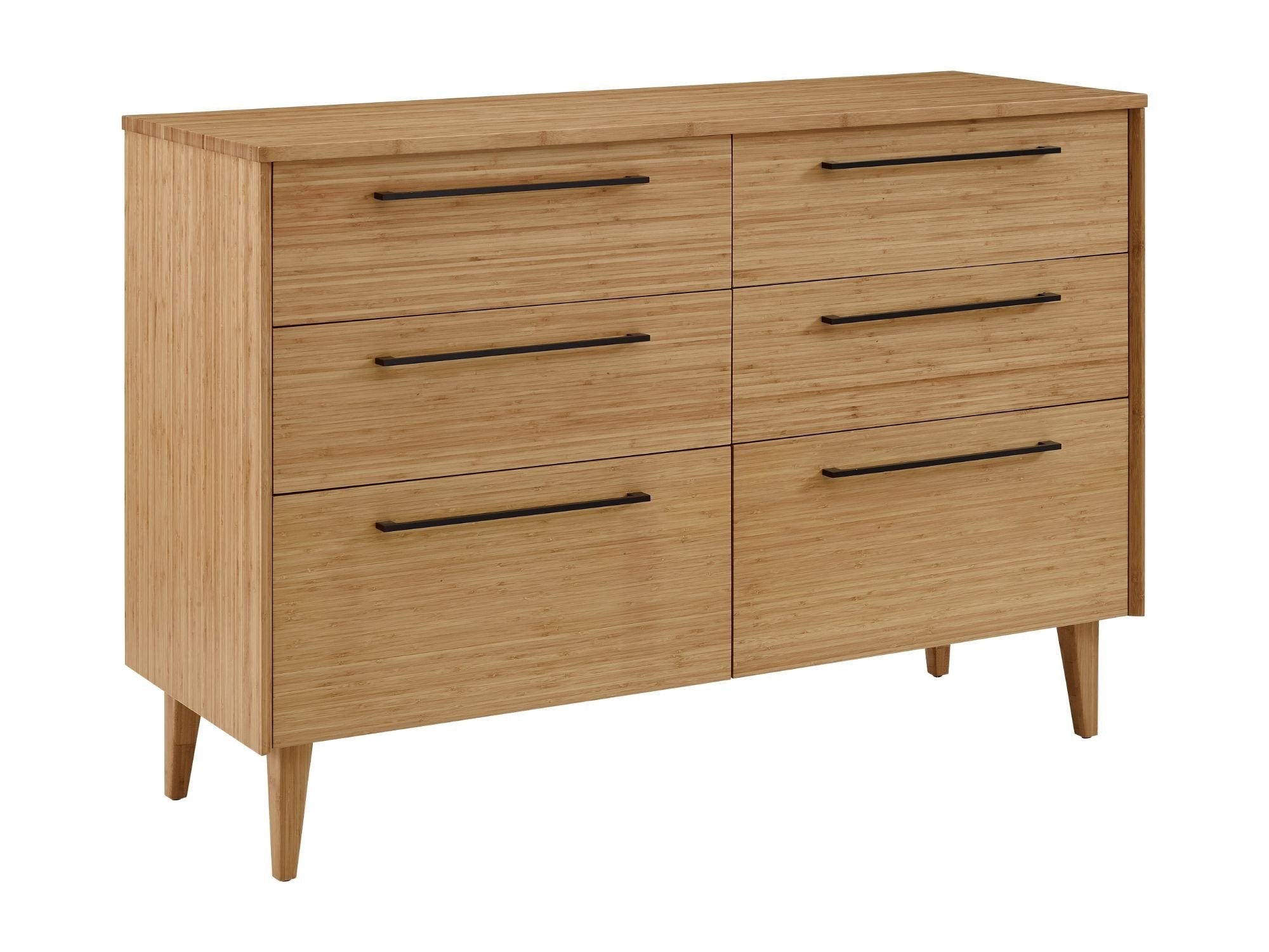 Sienna Six Drawer Dresser, Caramelized Furniture Greenington 