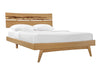 Azara California King Platform Bed, Caramelized Furniture Greenington 
