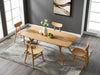 Azara Dining Table, Caramelized Furniture Greenington 