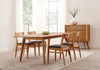 Laurel 64 - 84" Extendable Dining Table, Caramelized Furniture Greenington 