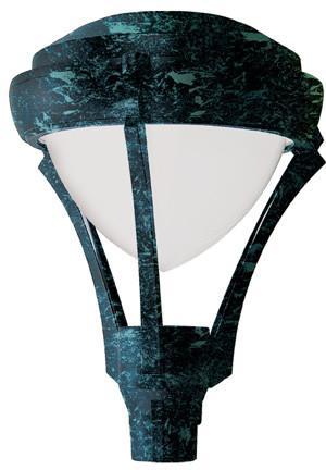 Cast Aluminum 118"h Lightpost - Verde Green - Multiple Lamp Options Outdoor Dabmar 