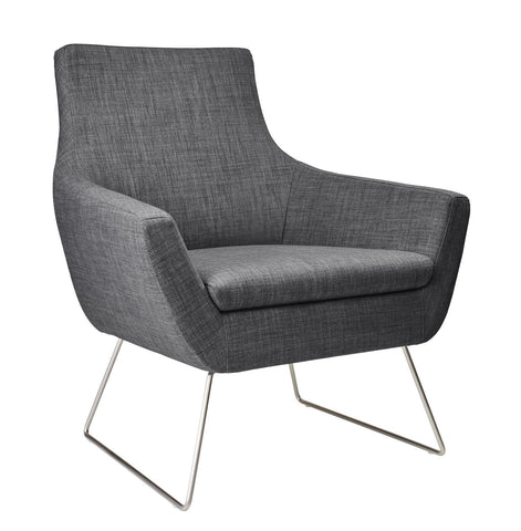 Kendrick Chair - Charcoal Grey Furniture Adesso 
