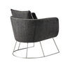 Stanley Chair - Charcoal Grey Furniture Adesso 