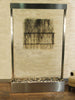 Grandeur River Center - Stainless Steel - Clear Glass Fountains Adagio 