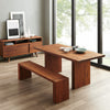 Sequoia 84" Dining Table, Distressed Exotic Furniture Greenington 
