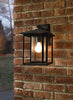 Hunnington One Light Outdoor Wall Lantern - Weathered Pewter Outdoor Sea Gull Lighting 