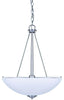 New Yorker 3 Light 18" Chandelier - Brushed Pewter Ceiling 7th Sky Design 