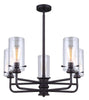 Albany 5 Light Chandelier - Oil Rubbed Bronze Ceiling 7th Sky Design 