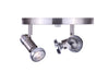 Shay 3 Light Directional Ceiling/Wall Fixture - Chrome