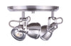 Polo Collection 3-Light Directional Ceiling/Wall Light - Brushed Nickel