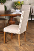 Fera Counter Height Chair Ivory Linen (Set of 2) Furniture Enitial Lab 