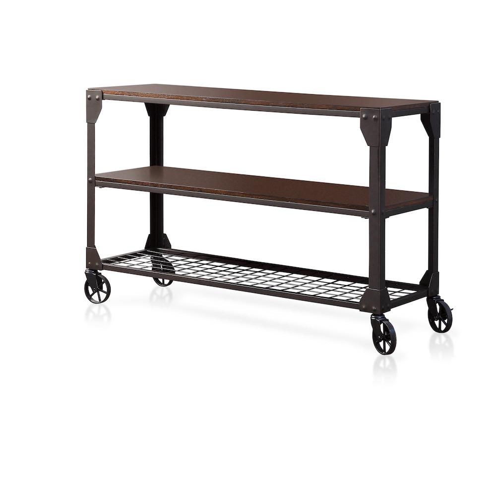 Dylan Sofa Table Oak & Metal Furniture Enitial Lab 