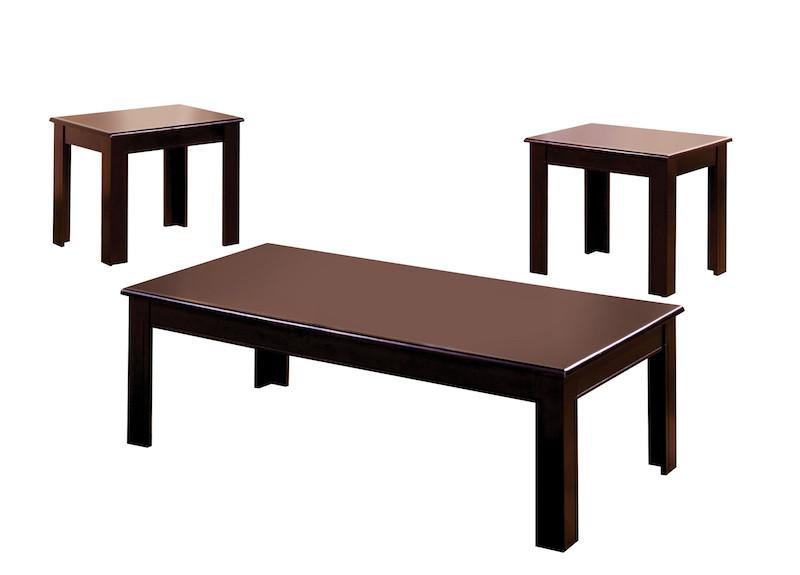 Seraf 3-Piece Accent Table Set Espresso Furniture Enitial Lab 