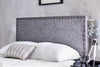 Reina Flax Fabric Full/Queen Headboard Gray Furniture Enitial Lab 