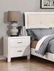 Delore 2-Drawer Nightstand White Furniture Enitial Lab 