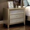 Venecia 2-Drawer Mirrored Nightstand Silver Furniture Enitial Lab 