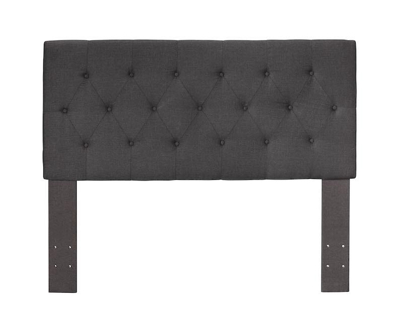 Diane Button-Tufted Full/Queen Headboard Gray Furniture Enitial Lab 