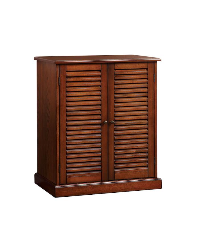 Lea 5-Shelf Shoe Cabinet Oak Furniture Enitial Lab 