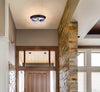 Albany 2 Light Flush Mount - Oil Rubbed Bronze