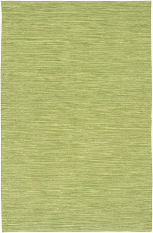 India 6 3'6x5'6 Green Rug