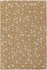 Inhabit 21620 7'9x10'6 Gold Rug Rugs Chandra Rugs 
