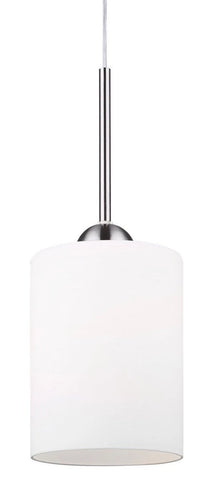 Hampton 1 Light Mini Pendant - Brushed Nickel Ceiling 7th Sky Design 