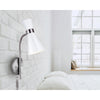 Griffith Plug-in Wall Lamp - White