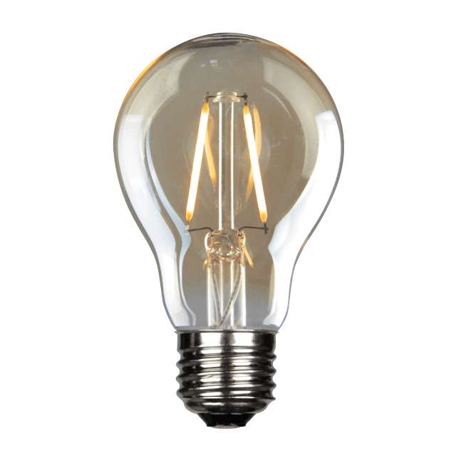LED A19 Nostalgia Filament Bulb Bulbs Luminance 