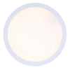 LED 15" Wide Low Profile Disc Light - White