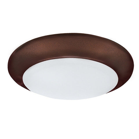 LED 4" Wide Low Profile Disc Light - Oil Rubbed Bronze Ceiling 7th Sky Design 