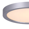 LED 5.5" Wide Low Profile Disc Light - Brushed Nickel