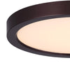 LED 5.5" Wide Low Profile Disc Light - Oil Rubbed Bronze