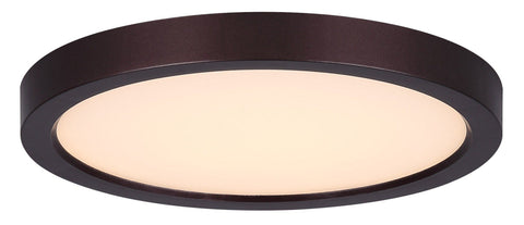 LED 5.5" Wide Low Profile Disc Light - Oil Rubbed Bronze Ceiling 7th Sky Design 