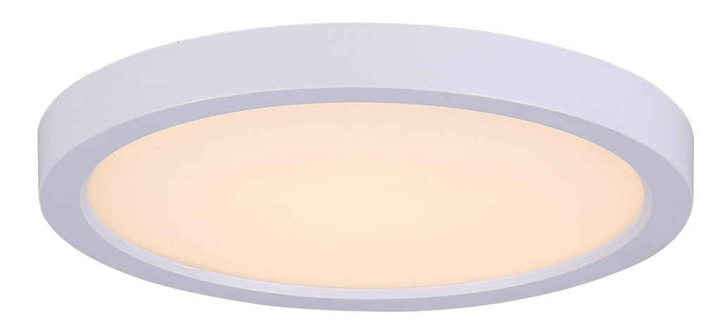 LED 5.5" Wide Low Profile Disc Light - White Ceiling 7th Sky Design 