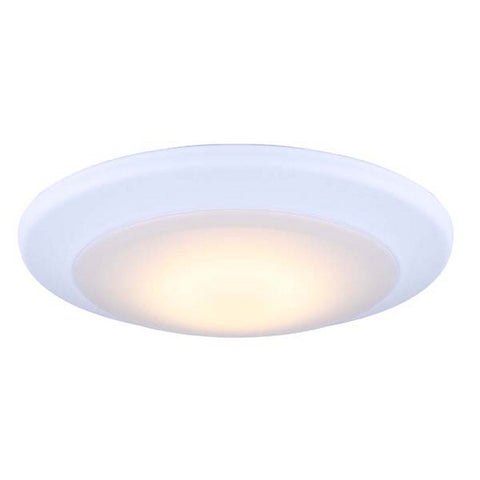 LED 6" Wide Low Profile Disc Light - White Ceiling 7th Sky Design 