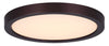LED 7" Wide Low Profile Disc Light - Oil Rubbed Bronze Ceiling 7th Sky Design 
