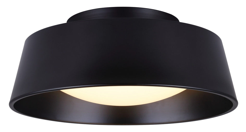 Dion LED Flush Mount - Black Ceiling 7th Sky Design 