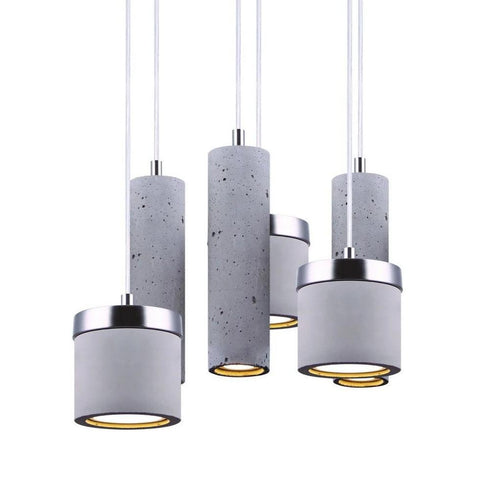 Cohen LED Pendant - Brushed Nickel Ceiling 7th Sky Design 