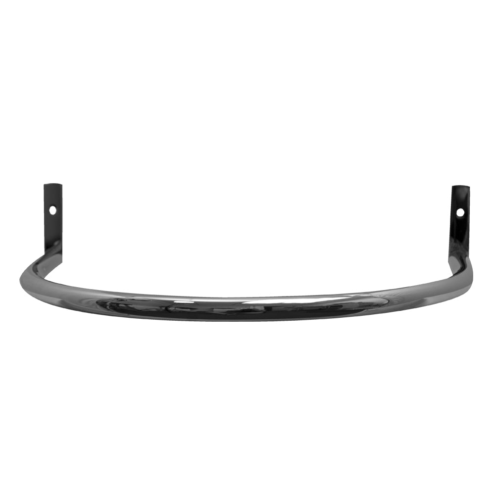 Isabella Collection Polished Chrome Small U-Shaped Front Towl Bar for use with LU004-C
