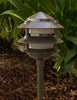 Cast Aluminum Three Tier Pagoda Light 12V - Bronze Outdoor Dabmar 