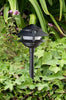 Cast Aluminum Two Tier Pagoda Light 12V - Black Outdoor Dabmar 