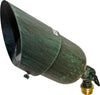 Solid Brass 12V Spotlight with Hood - Acid Green - LED or Halogen Outdoor Dabmar 
